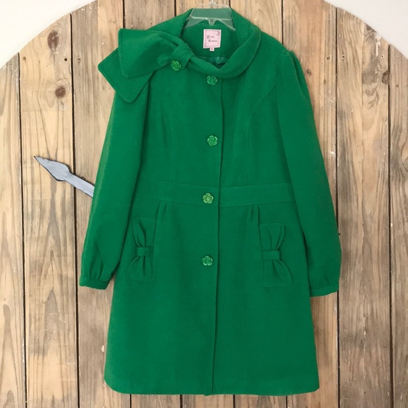 Young Essence Jackets & Blazers - Young Essence XL green winter coat jacket